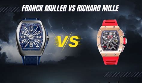 Richard Mille vs muller watch